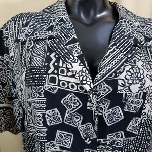 Vintage Jordan Button Down Tribal Shirt
